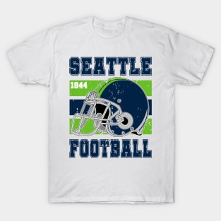 Seattle Retro Football T-Shirt